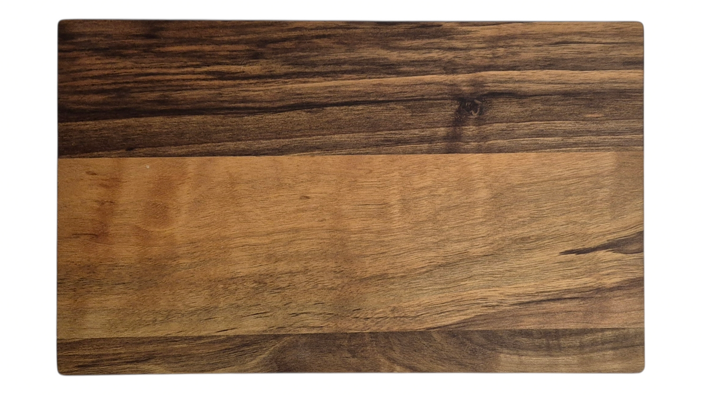 Schneidebrett personalisiert Paar Nuss