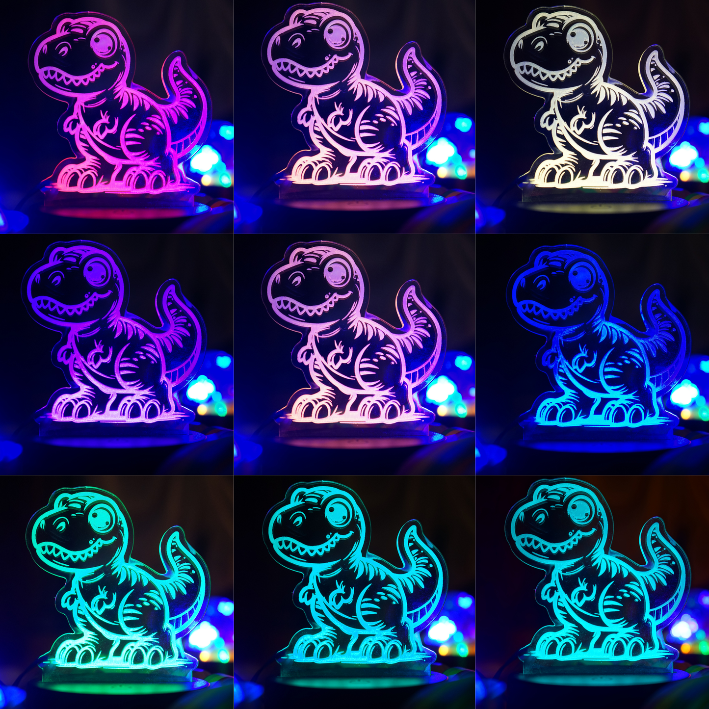 LED-Lampe Dino