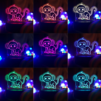 LED-Lampe Affe