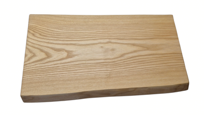 Schneidebrett personalisiert Grill Kern-Esche mit Baumkante