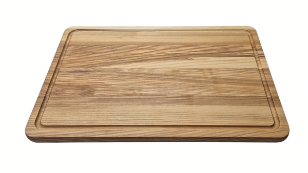 Schneidebrett personalisiert Grill Eiche mit Saftrille