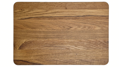 Schneidebrett personalisiert Grill Eiche mit Saftrille
