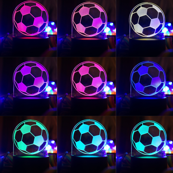 LED-Lampe Fußball