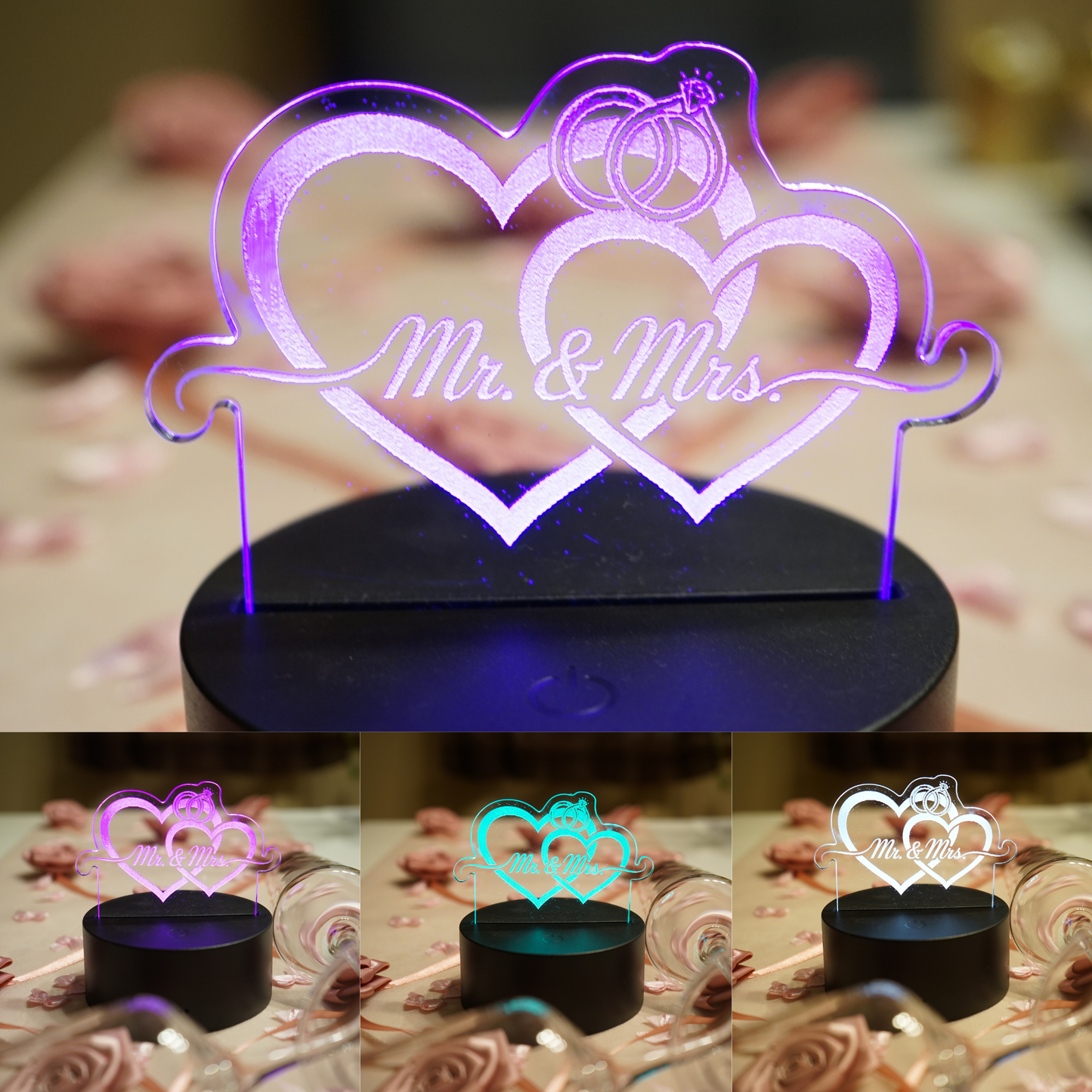 LED-Lampe Mr. & Mrs.