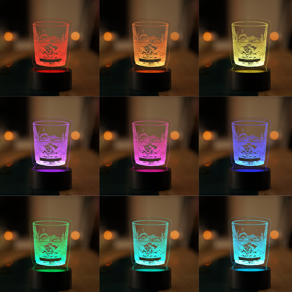 LED-Lampe Whisky