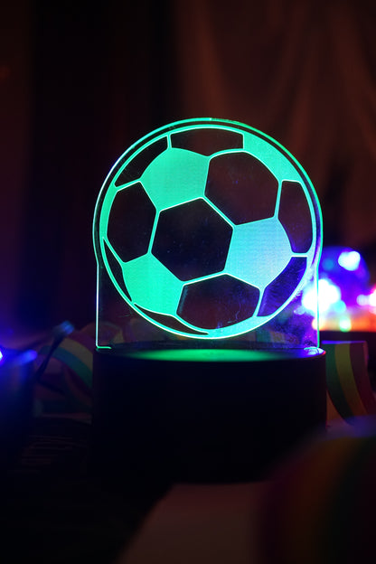 LED-Lampe Fußball
