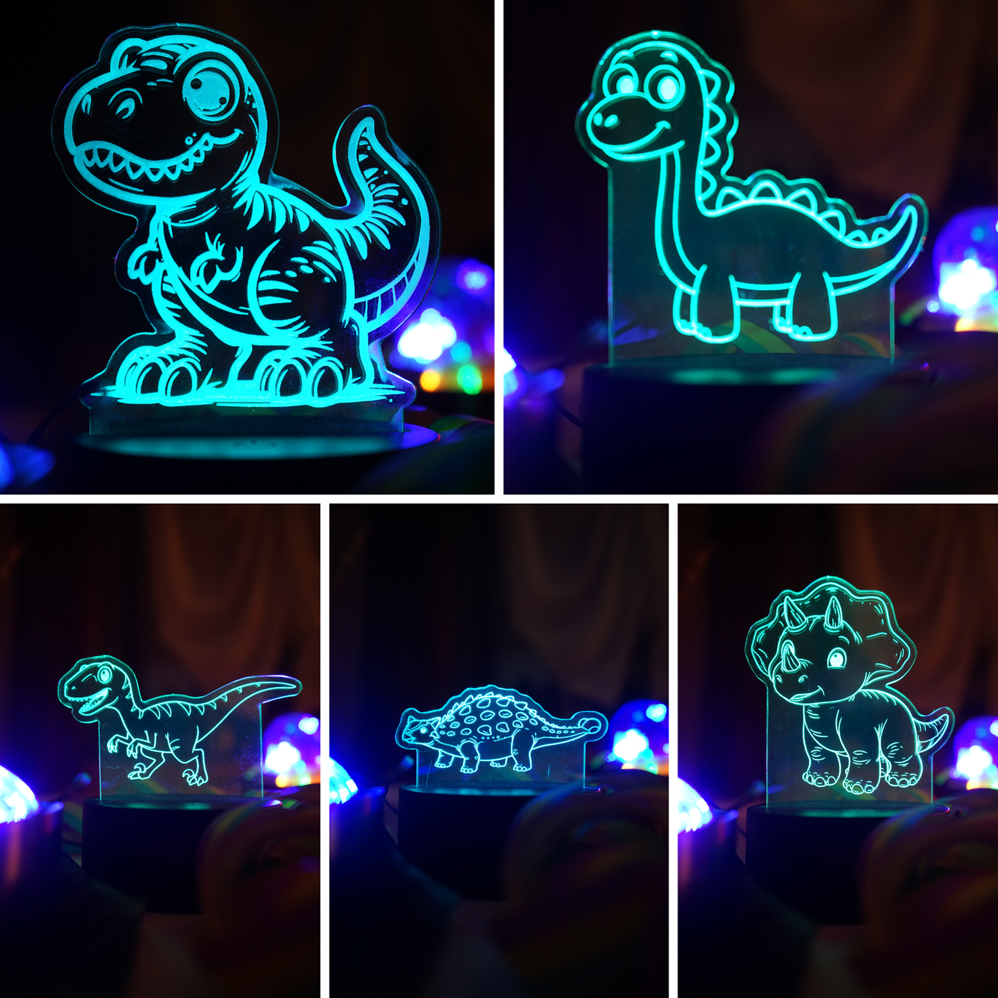 LED-Lampe Dino